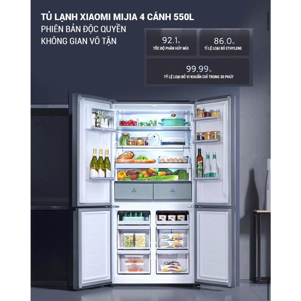 Ưu điểm Tủ lạnh Xiaomi Mijia 606L