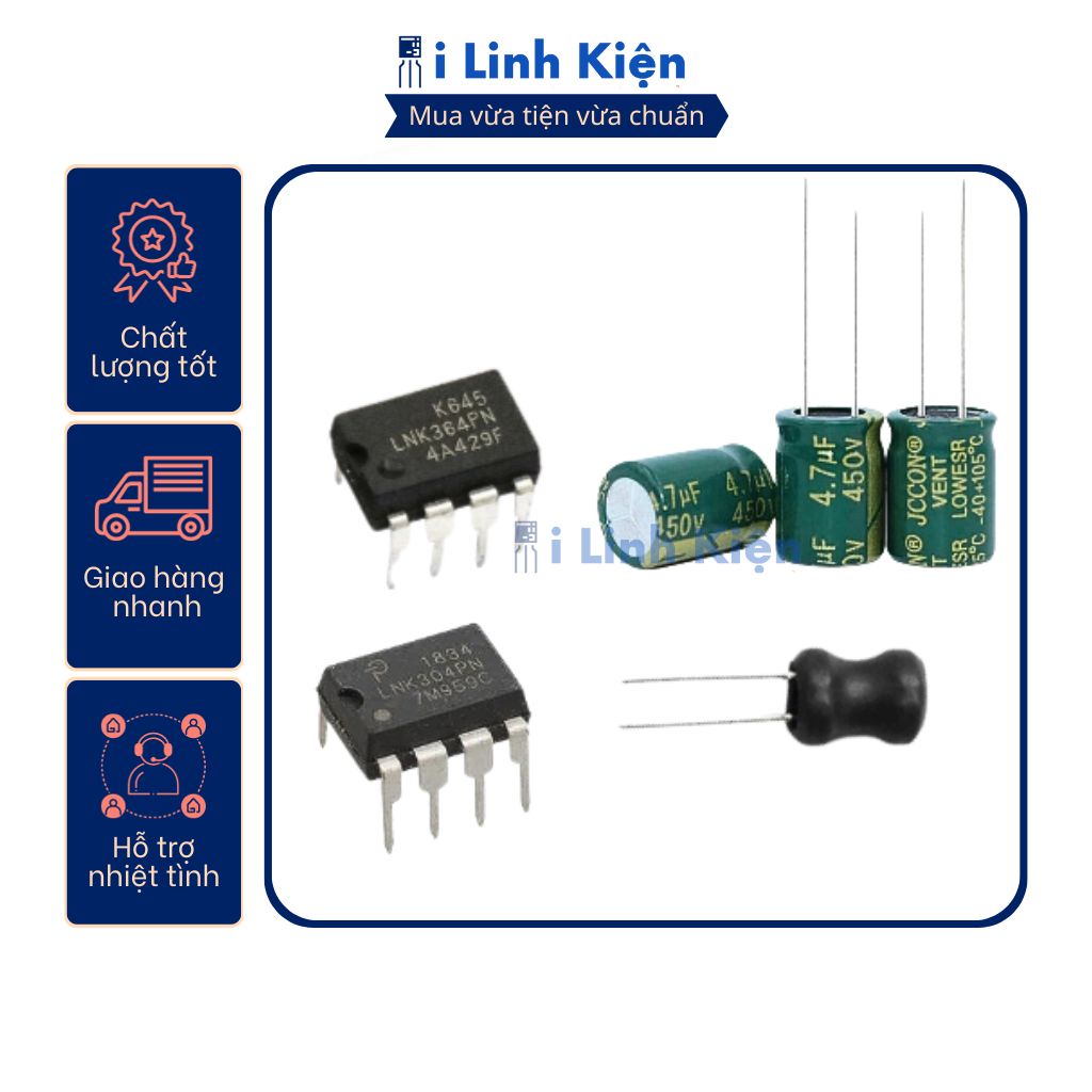 Bộ linh kiện sửa chữa nguồn mạch quạt Mitsubishi LV16 chính hãng ...
