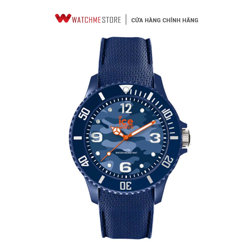 Ice-Watch - Bastogne Blue - Orologio blu Unisex con Cinturino in silicone - 016293 (Medium) : Ice-Watch