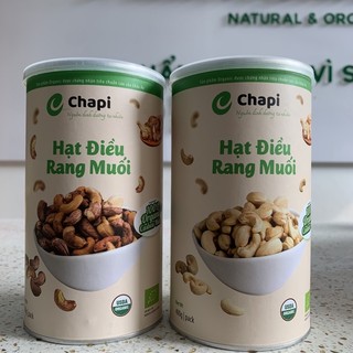 Hạt Điều Rang Muối Hữu Cơ Chapi 200g/ 350g - Xanhsam Natural & Organic