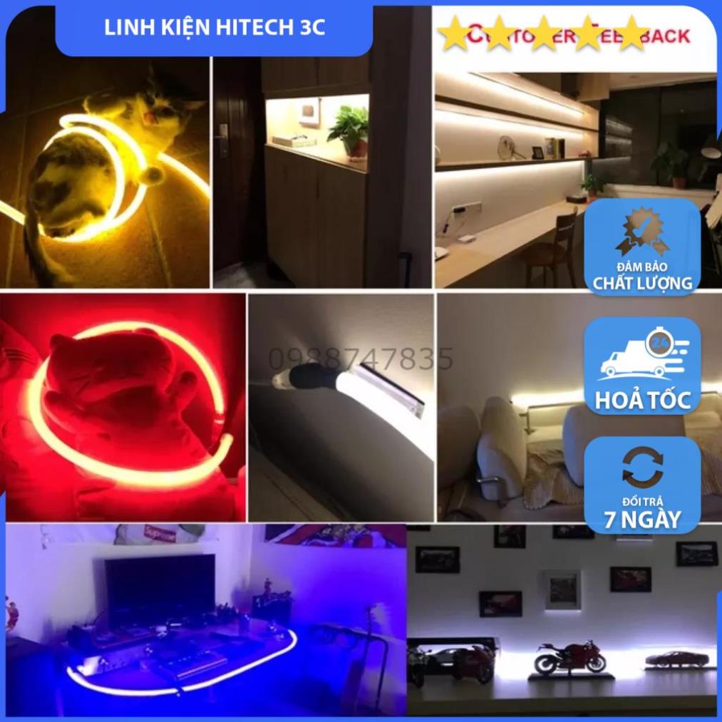 Đèn Led Neon Uốn Chữ Tạo Hình 220V ống tròn 14mm Chống nước ngoài trời ...