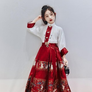 Đầm Hán Phục Cách Tân Hóa Trang Mặt Ngựa Cách Tân Chwanglz.Vn08.888 Cho Bé Gái