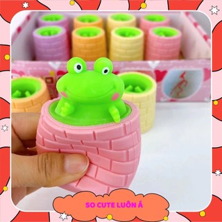 Đồ chơi cho bé bóp ếch thỏ cà rốt gà pikachu noel hải tặc vui nhộn giảm căng thẳng OKAMAS