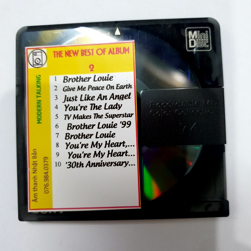 [MD] MD Modern Talking - The new best of Album 2 - Thiết bị lưu trữ MD ...