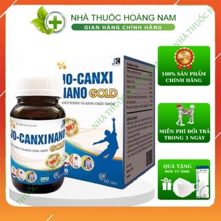 ✅viên uống JO - CANXI NANO GOLD ( chính hãng) : giúp Bổ sung canxi và vitamin MK7 giúp hệ xương chắc khỏe. hộp 30v .