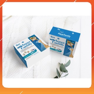 (3 tặng 1) Calci Aqua Family - Hỗ Trợ Bé Tăng Cường Hấp Thu Canxi Hộp 4 Vỉ X 5 Ống .