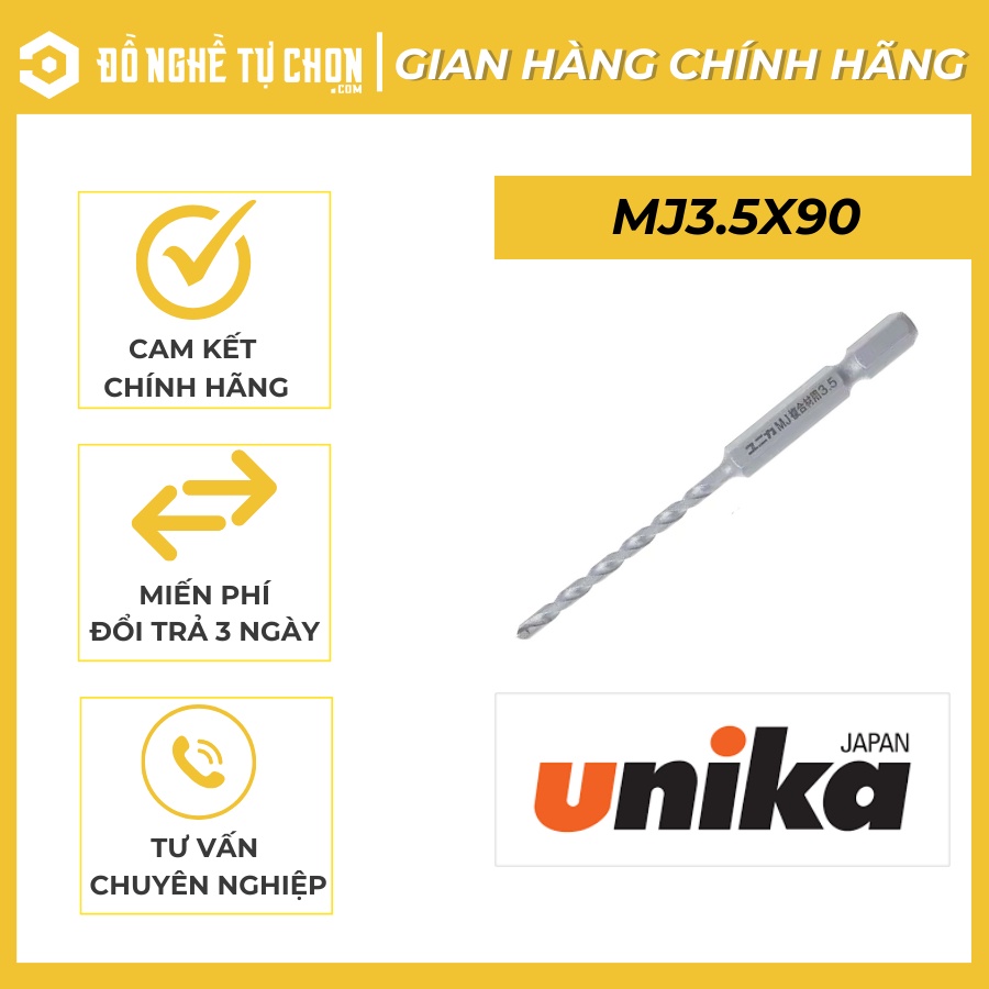 Mũi khoan Unika MJ3.5X90 | Shopee Việt Nam