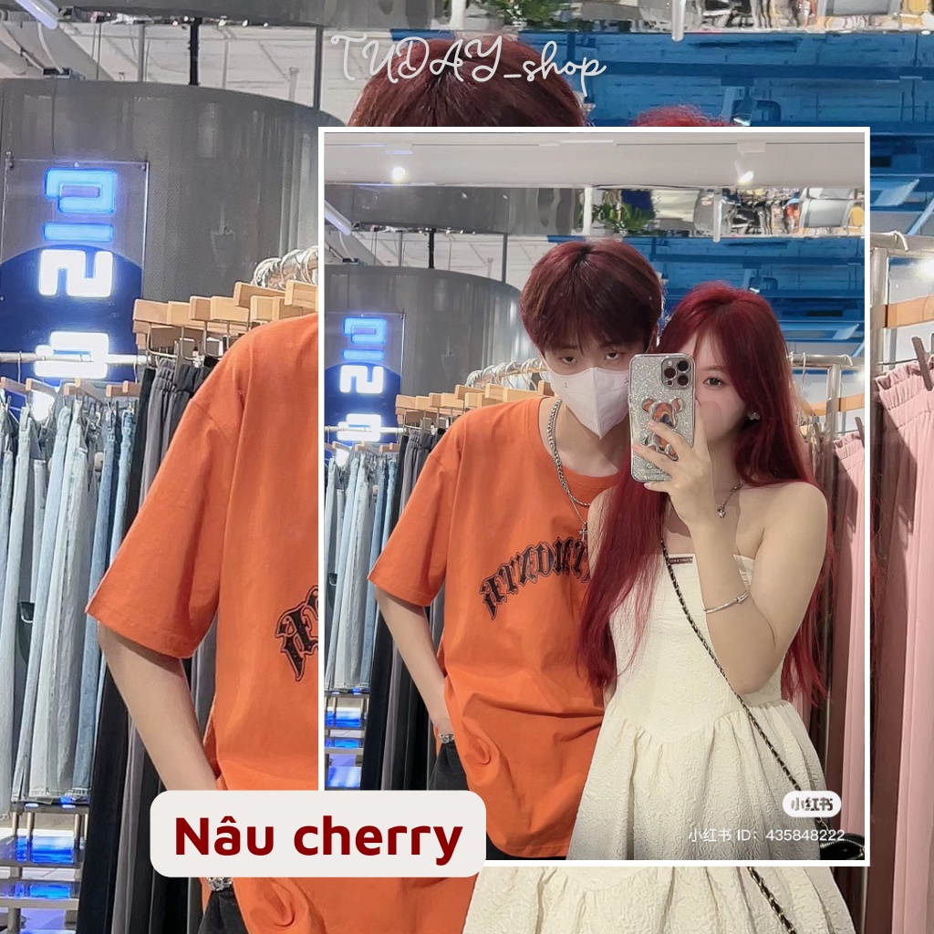 Thuốc Nhuộm Tóc Màu NÂU CHERRY Nam Nữ Không Tẩy | Tudayhair, Tudayhairs