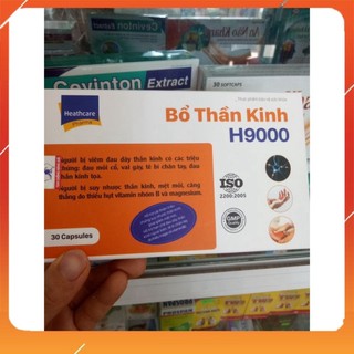 Bổ thần kinh H9000 date xa hộp 30 viên