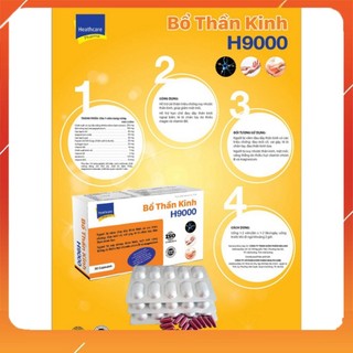Bổ thần kinh H9000 date xa hộp 30 viên