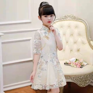 Đầm Hán Phục Phong Cách Trung Hoa Xinh Xắn Cho Bé Gái giwanglz.vn08.88