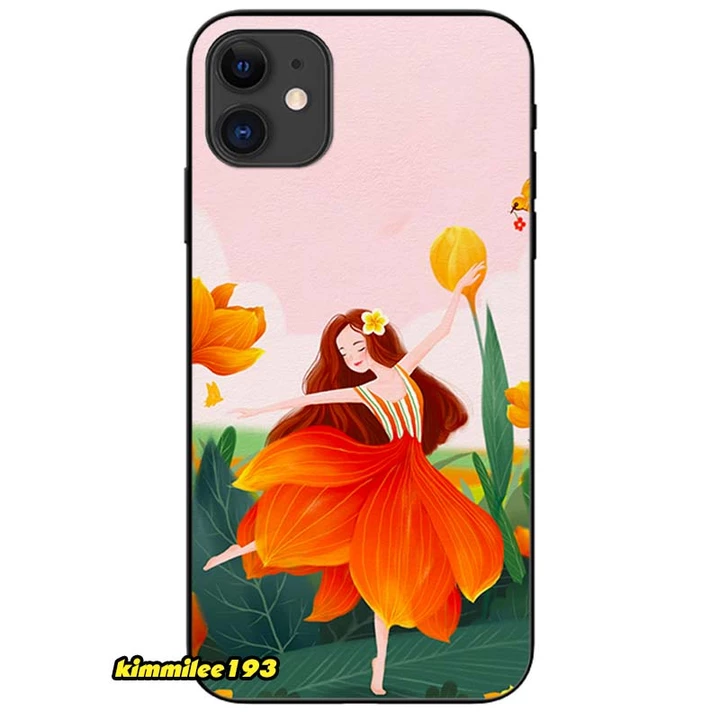 Ốp lưng dành cho Iphone 11, 12, 13, 14, 15 Pro Max và các dòng cũ - Cô Gái Múa