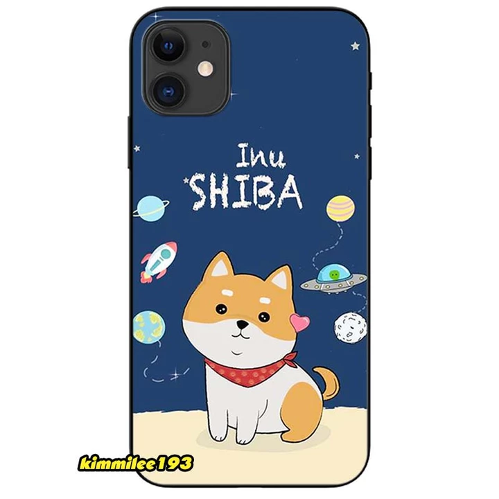 Ốp lưng dành cho Iphone 11, 12, 13, 14, 15 Pro Max và các dòng cũ - Shiba Vũ Trụ
