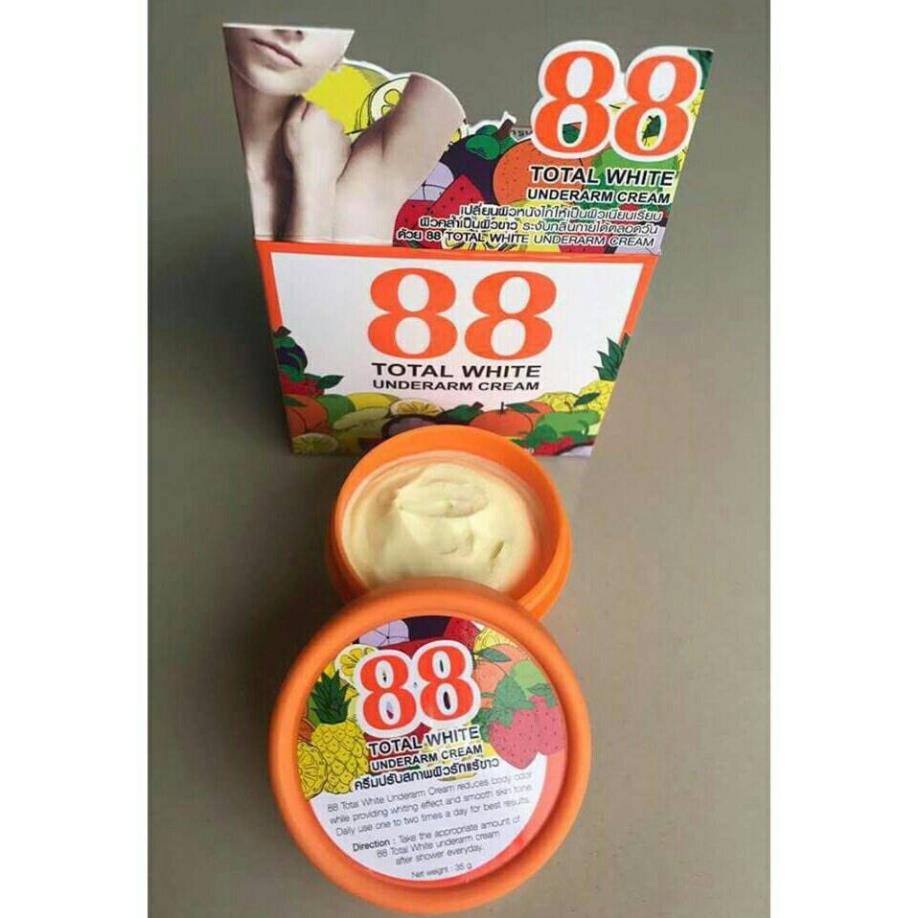 Kem giảm thâm nách, giảm thâm bikini total white 88 thái lan 35g