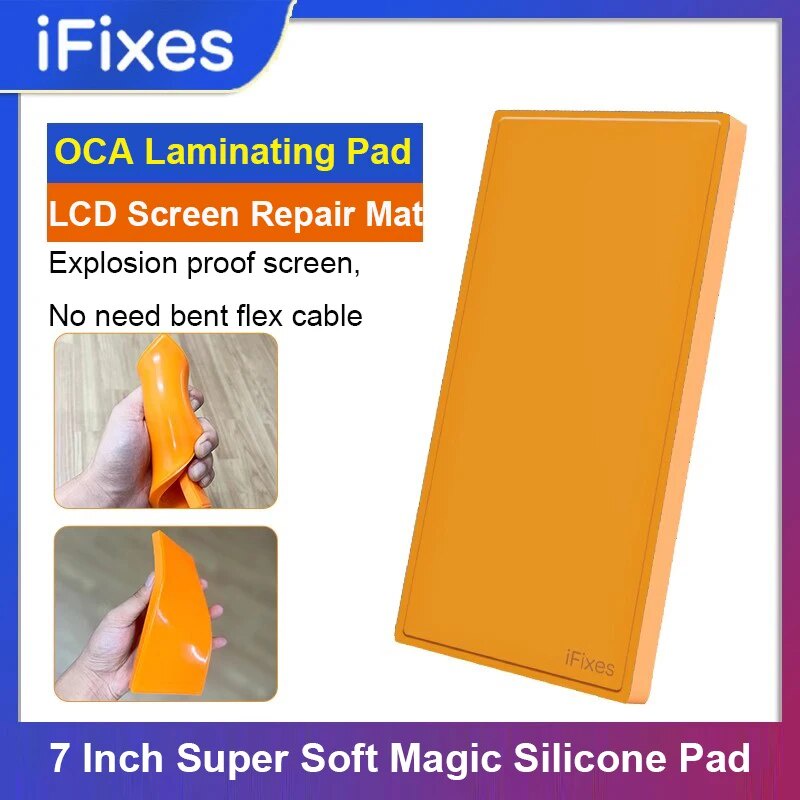 Tấm cao su lót ép màn hình kính ron keo IFIXES IQ15