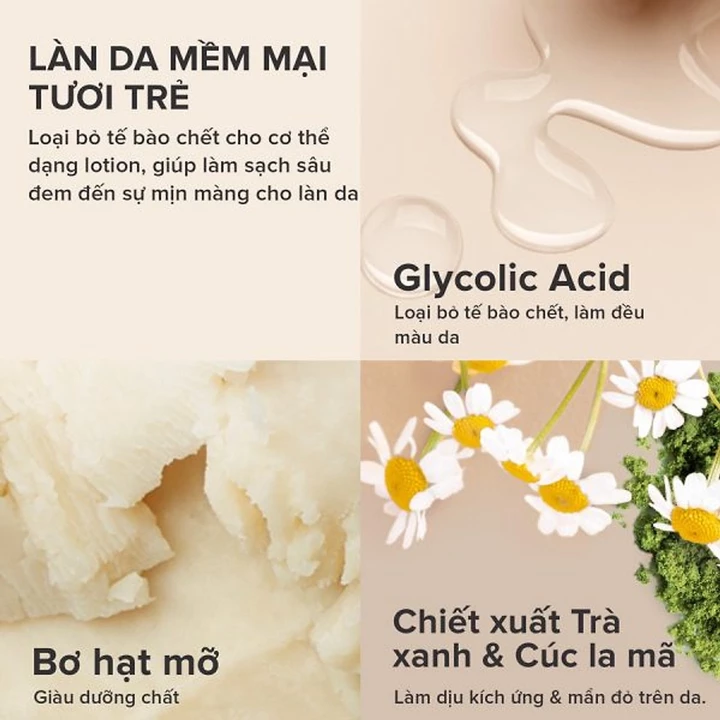 Kem dưỡng thể làm sáng da chứa 10% AHA Paula's Choice Skin Revealing Body Lotion 210ml – 3