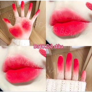 [Tặng cọ tán son] Son môi Beana Perfect đủ 12 màu son xinh siêu sang chảnh, chất son mịn lì, lâu trôi lên màu chuẩn đẹp