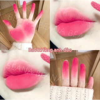 [Tặng cọ tán son] Son môi Beana Perfect đủ 12 màu son xinh siêu sang chảnh, chất son mịn lì, lâu trôi lên màu chuẩn đẹp