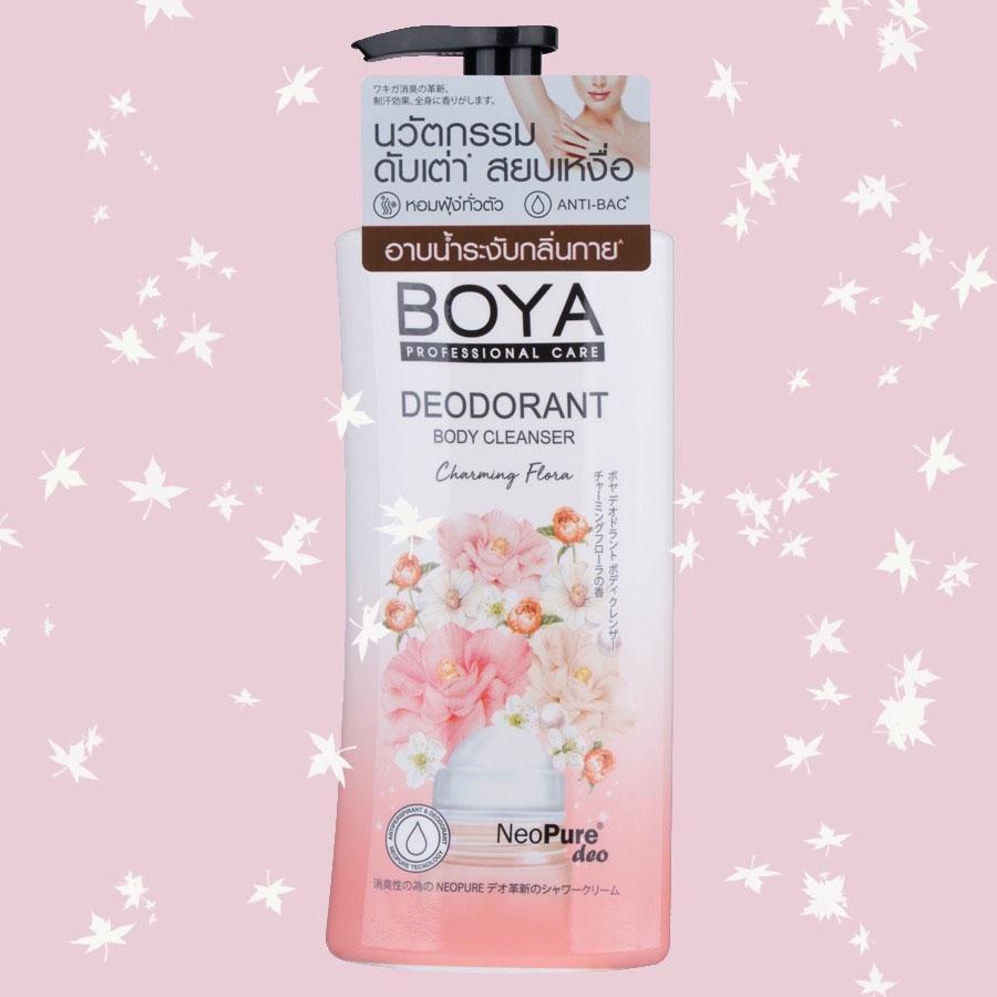 Sữa tắm hương nước hoa Boya hương hoa trà quyến rũ dung tích 500ml hàng nội địa Thái Lan