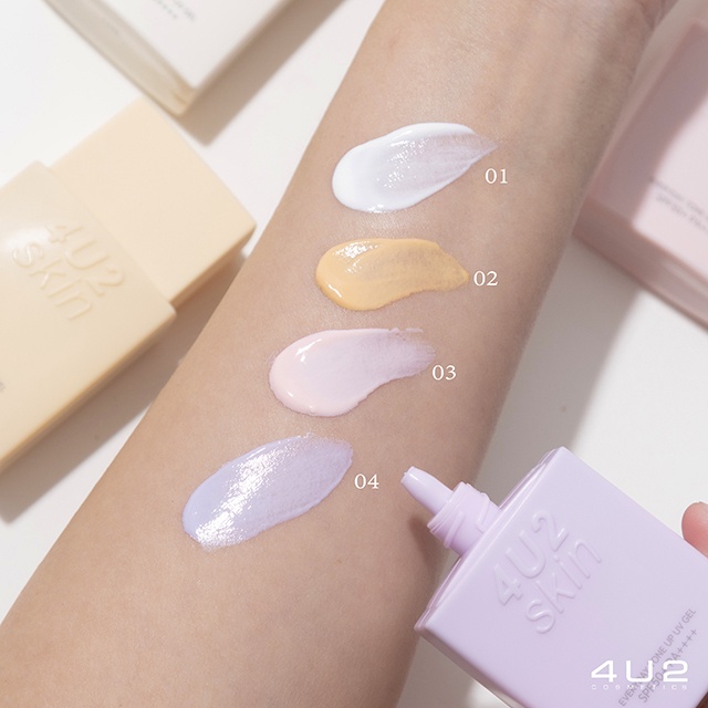 [Mua 1 tặng 1] Tinh chất chống nắng nâng tông dành cho mọi loại da 4U2 Thái Lan 30ml