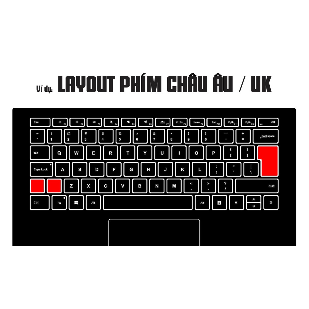 Bộ skin dán phím Surface Pro 3, 4, 5, 6, 7, 8, 9, X, Go... mẫu One Piece - onp01