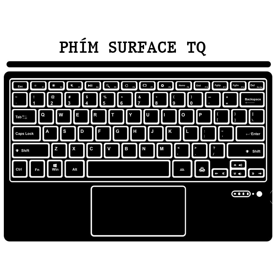 Bộ skin dán phím Surface Pro 3, 4, 5, 6, 7, 8, 9, X, Go... mẫu One Piece - onp01