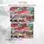Bộ skin dán phím Surface Pro 3, 4, 5, 6, 7, 8, 9, X, Go... mẫu Sticker bomb - stib026