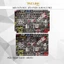 Bộ skin dán phím Surface Pro 3, 4, 5, 6, 7, 8, 9, X, Go... mẫu Sticker bomb - stib034