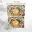 Bộ skin dán phím Surface Pro 3, 4, 5, 6, 7, 8, 9, X, Go... mẫu sticker bomb - stic267