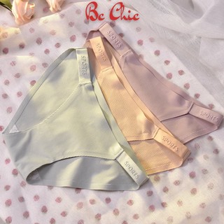Quần lót nữ cotton cạp Sports Q 9026, quần chip kháng khuẩn trẻ trung BC_CHIC LINGERIE