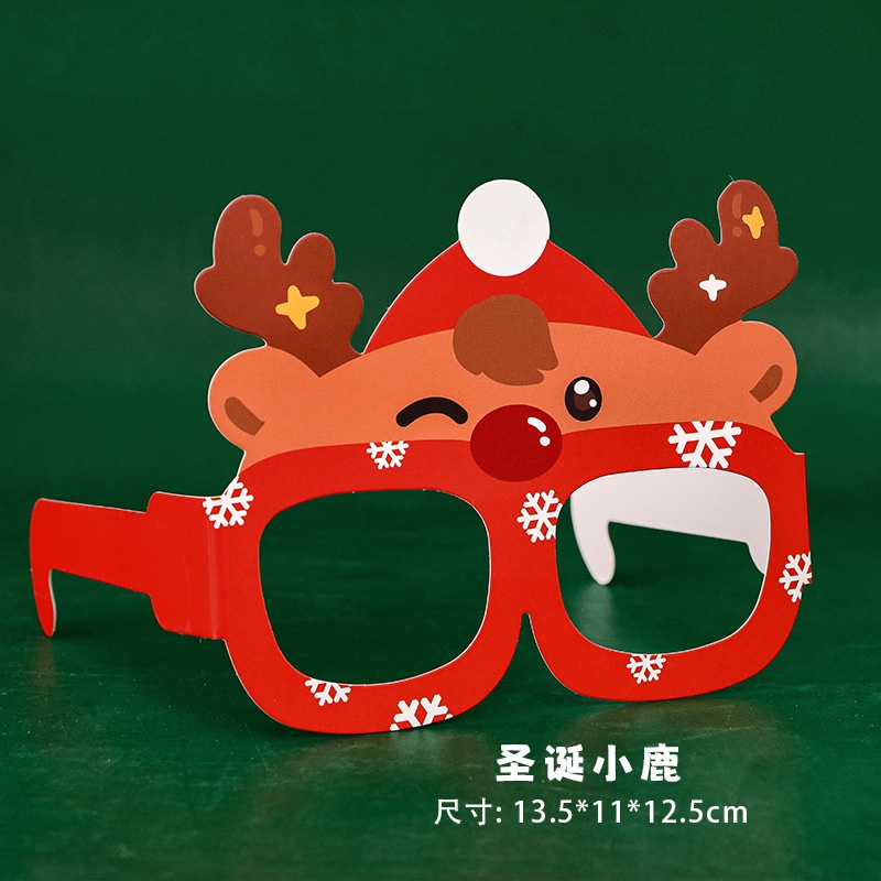 3 Mô Hình Kính Noel Giáng Sinh Dễ Thương