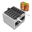 Máy hình mèo ôm cá 2000W nướng làm bánh đường phố ngộ nghĩnh