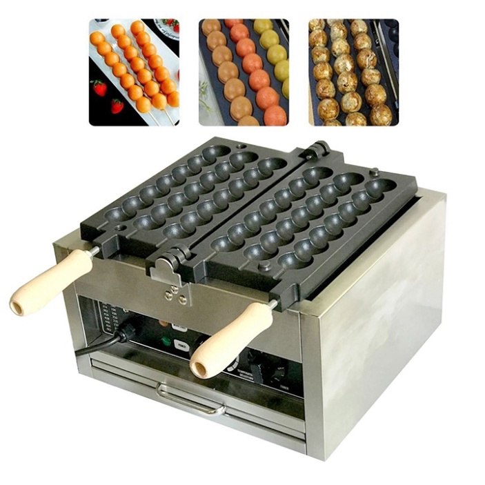 Máy làm bánh hồ lô, máy làm bánh que hồ lô 1600W điều chỉnh 50 - 300 độ, hẹn giờ chính xác
