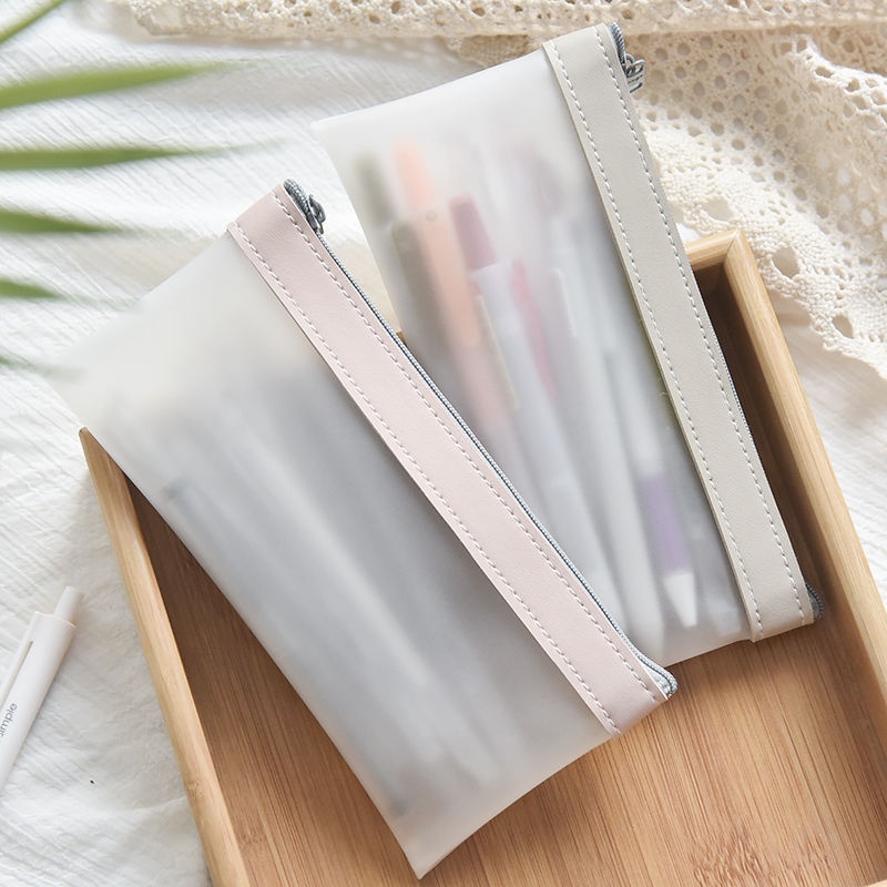 Hộp Bút Lưới Trơn Dễ Thương - Bách hoá Thỏ Hồng