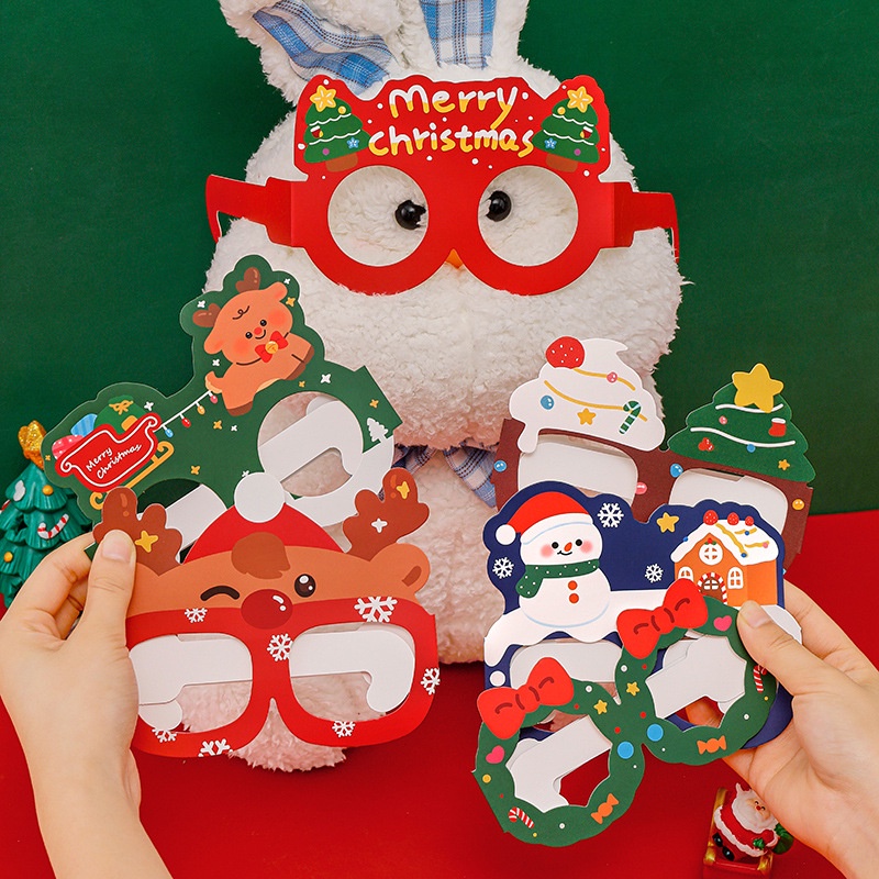 3 Mô Hình Kính Noel Giáng Sinh Dễ Thương