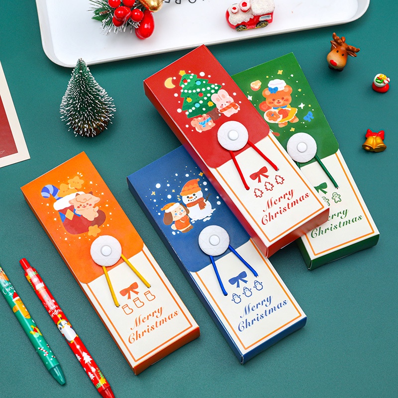 3 Hộp Đựng Bút Merrychristmas