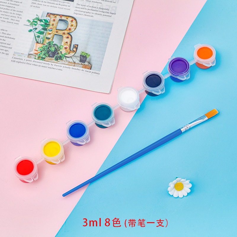 🎨 COMBO 3 QUẠT TAY HOẠT HÌNH TÔ MÀU + MÀU TÔ CHO BÉ 🐰🐻