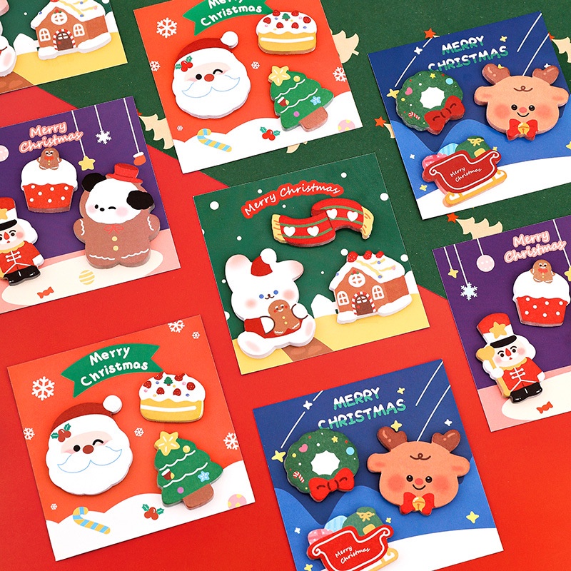 3 Note Noel Giáng Sinh 3 Tập Hình Dễ Thương