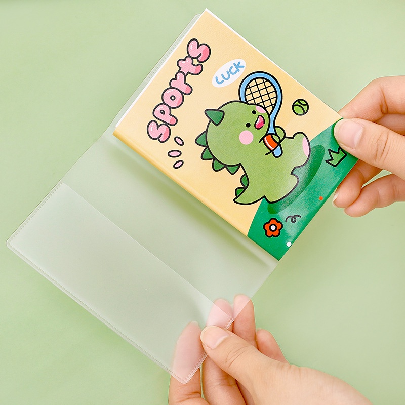 3 Tập Vở A7 64 Trang Hoạt Hình Bìa Nhựa Cute