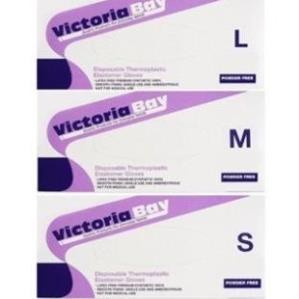 Hộp 100 găng tay nấu ăn siêu dai Victoria Bay làm bếp siêu dai chất liệu TPE không mùi chống nhăn