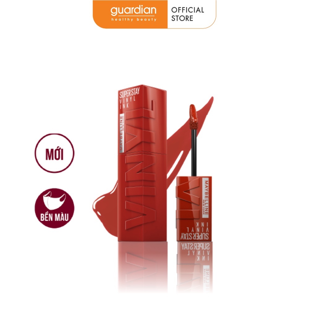 Son Kem Bóng Maybelline Super Stay Vinyl Ink #61 Risky Gạch Đun 4.2ml ...