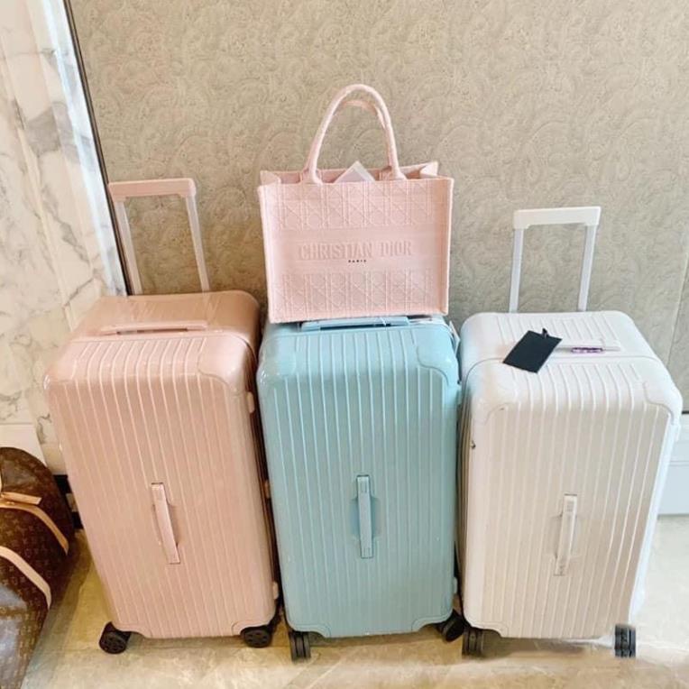 vali kéo du lịch 2 lớp nhựa PP phủ lớp ngoài ABS chống trầy xước, chống bể vở tuyệt đối {BẢO HÀNH PHỤ KIỆN 5 NĂM}