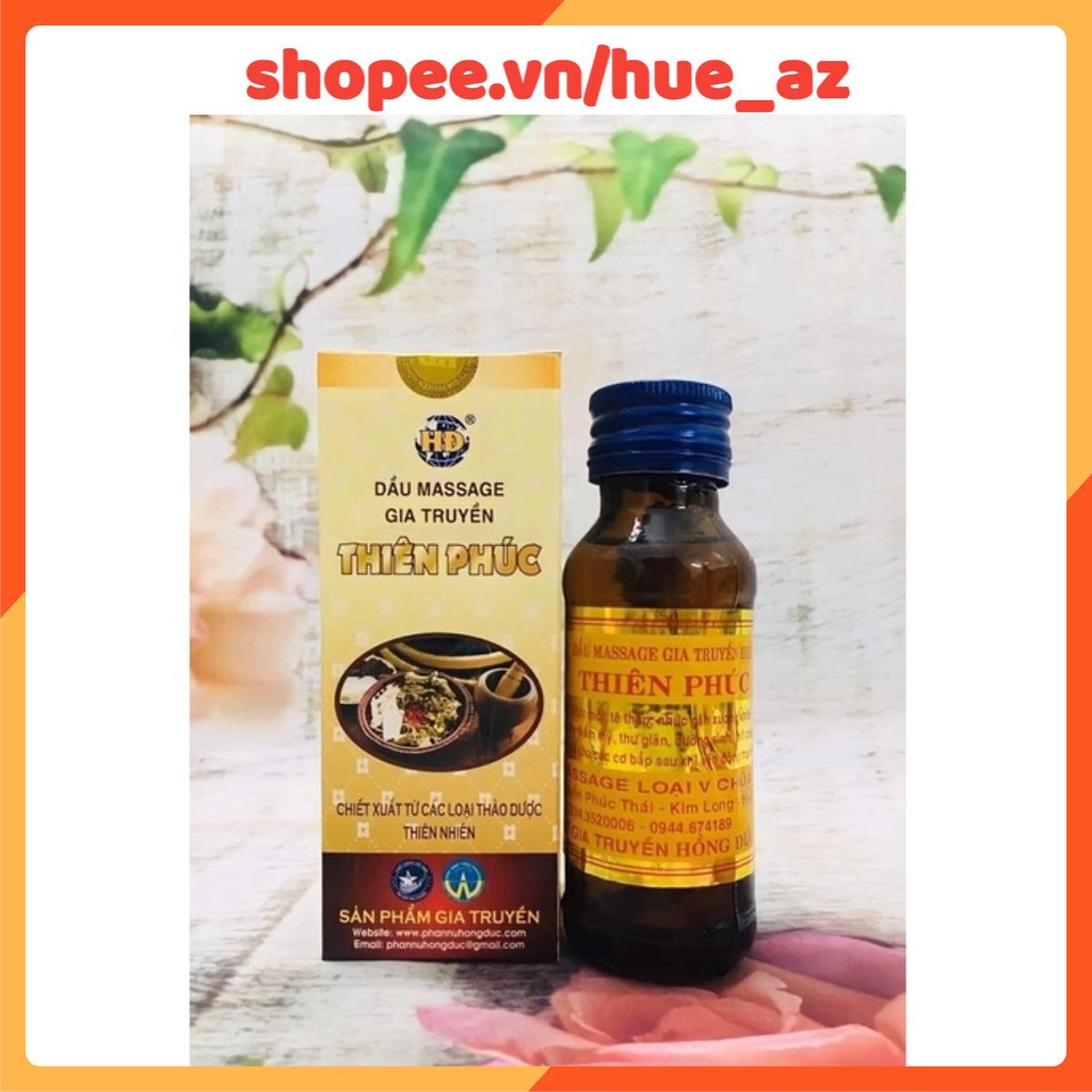 DẦU MASSAGE XOA BÓP THIÊN PHÚC 50ML