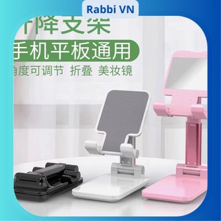 Giá đỡ điện thoại, ipad loại gấp gọn, có điều chỉnh cao thấp, góc xoay linh hoạt K3 RABBI
