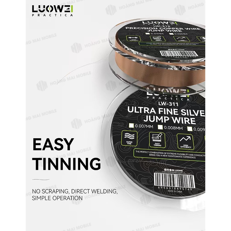 Dây đồng câu mạch LUOWEI LW-311 dài 200m