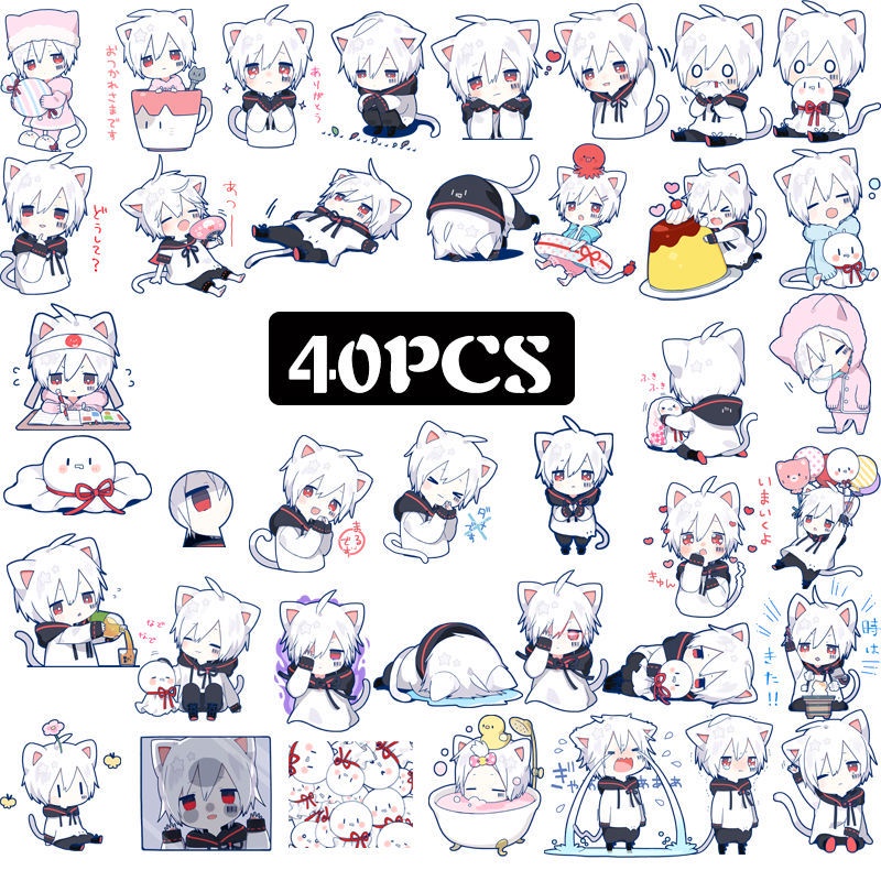 Bộ 98 Sticker mafumafu Dễ Thương Phong Cách Nhật Bản | Shopee Việt Nam