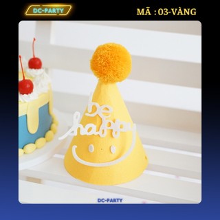 Mũ sinh nhật bằng dạ DC PARTY phong cách hàn quốc dễ thương