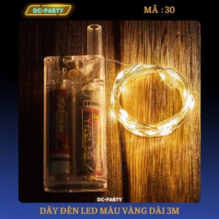 Đèn led trang trí sinh nhật cưới hỏi gói hộp quà đẹp sang trọng DC PARTY dài 3m