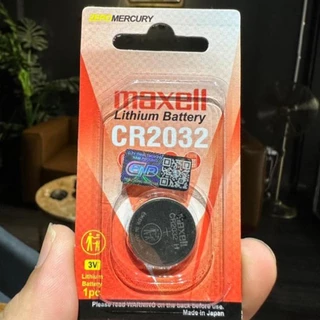 Pin CR2032 Chính Hãng Maxell Bản Cao Cấp (Dùng cho AirTag, Remote Ô Tô, Xe Máy, Máy Đo Đường Huyết, Đo Nhiệt Độ)