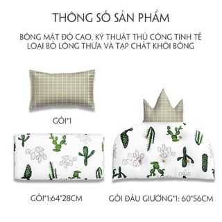 SET QUÂY NÔI CŨI,HOÀNG GIA VƯƠNG MIỆN CAO CẤP: Nệm, Gối, 4 Quây Vải [Chưa Gồm Cũi Gỗ]